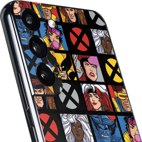 Marvel X-Men Pattern Galaxy S22 Skin